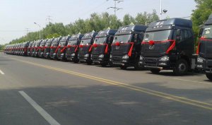 100 units of FAW tractor delivered